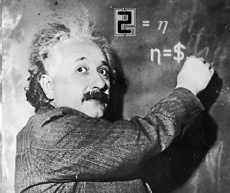 Einstein discovered that efficiency equals money
